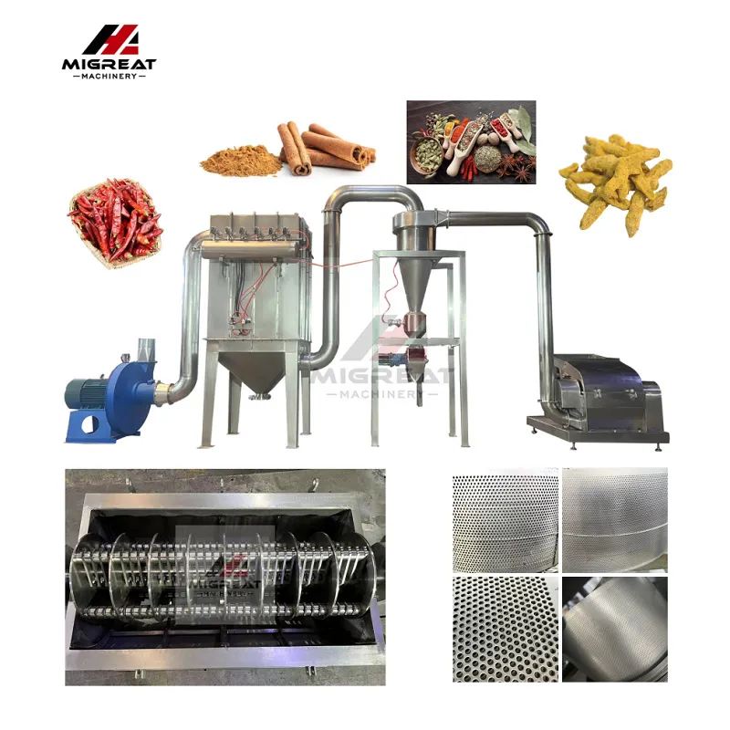 Mielenie mąki w robocie kuchennym